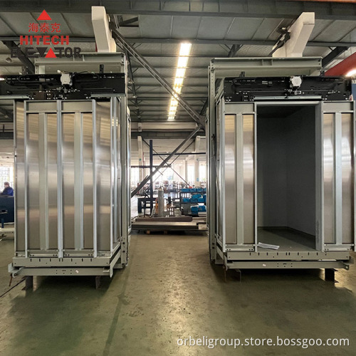 High-Capacity Custom Stainless Steel Commercial Passenger Elevators (1000KGS - 1600KGS)